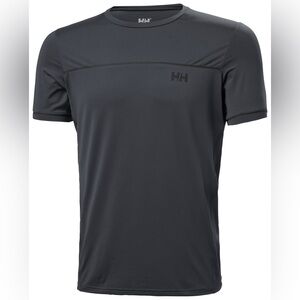 Helly Hansen Men's HP Ocean-Dry T-Shirt Charcoal Gray Size Small
